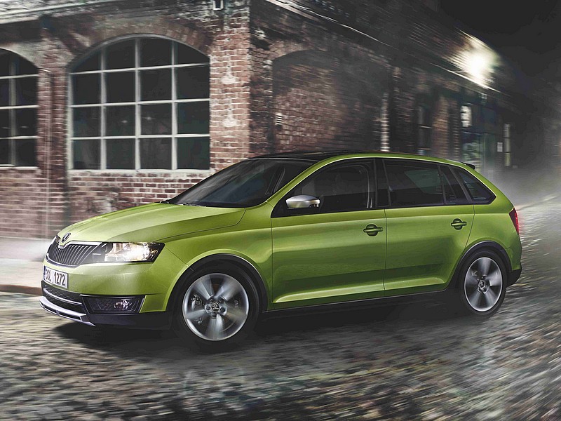 Škoda Rapid Spaceback v akční podobě ScoutLine